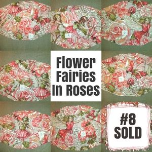 Sweet Garden Flower Fairies Facemask
